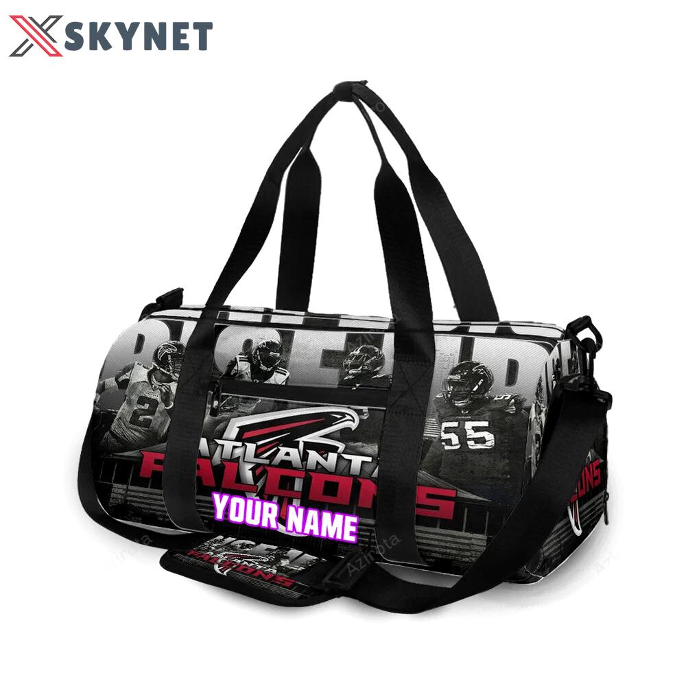Atlanta falcons team4 personalized name travel bag gym bag 1261 Travel Bag