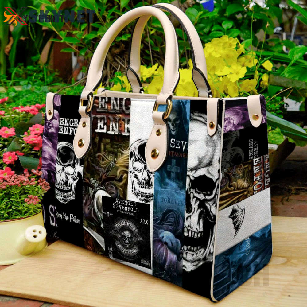 Avenged sevenfold leather handbag for women gift 2545 Women Leather Hand Bag