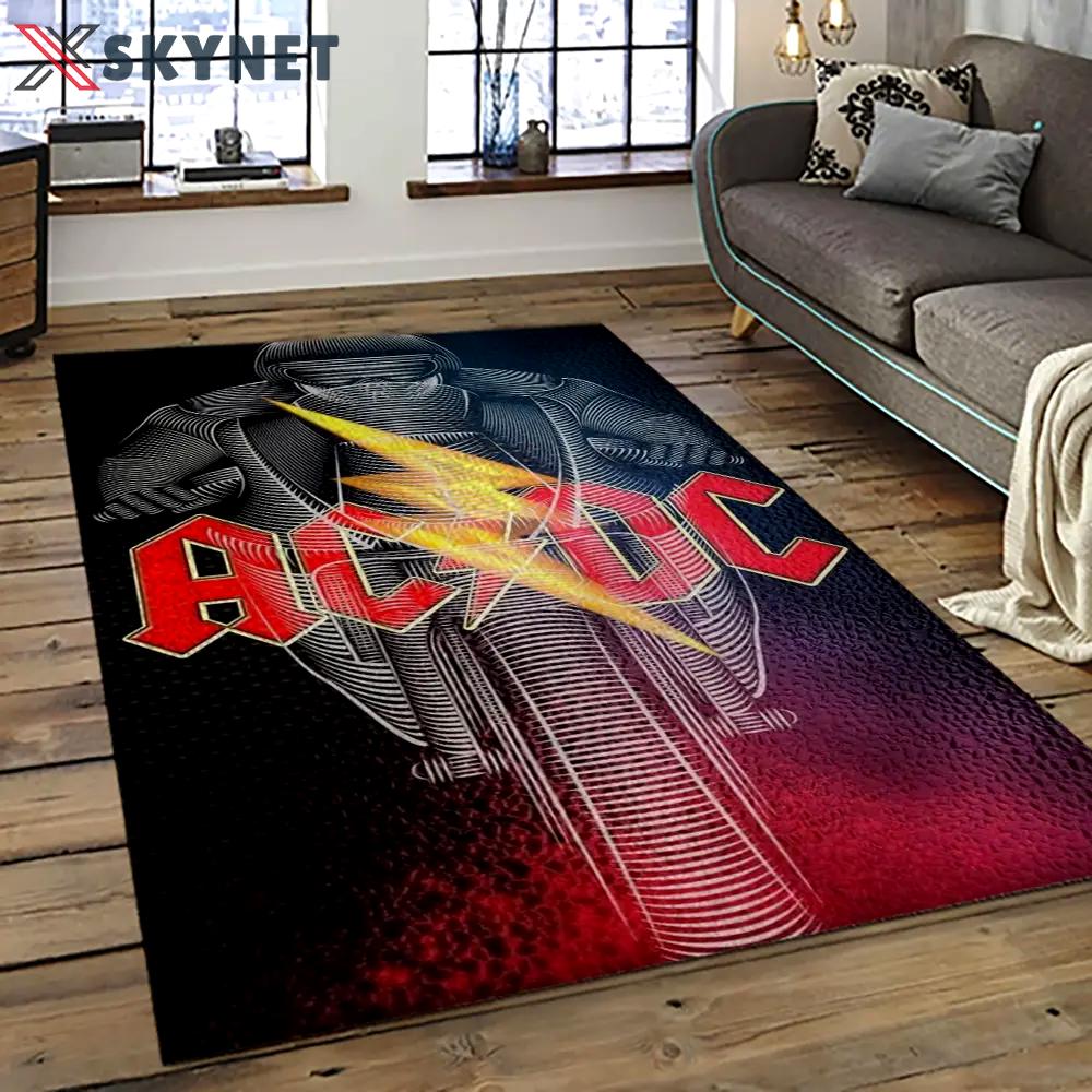 Band ac/dc music carpet rectangle area rug for living room bedroom decor acdc35 Rectangle Rug