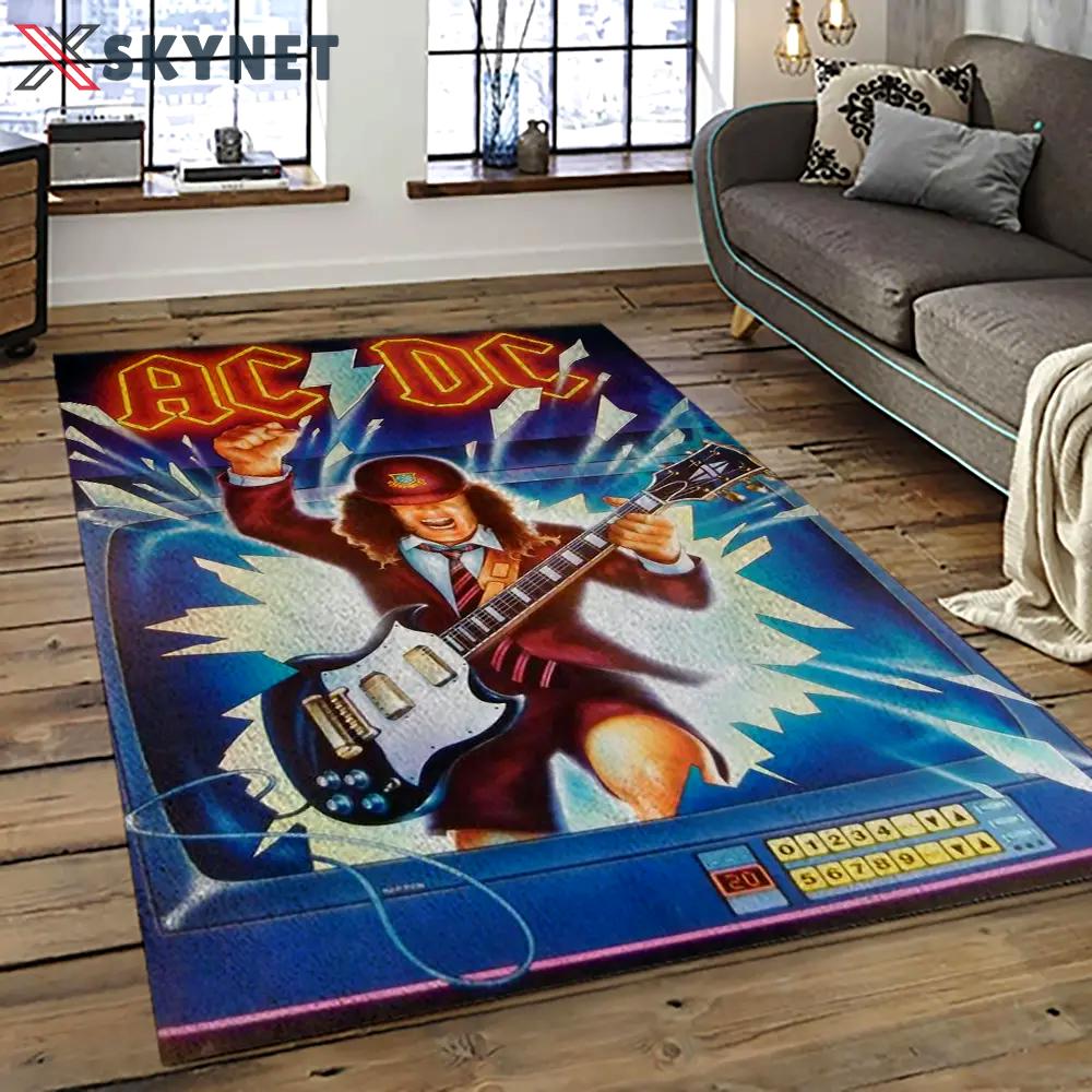 Band ac/dc music carpet rectangle area rug for living room bedroom decor acdc52 Rectangle Rug