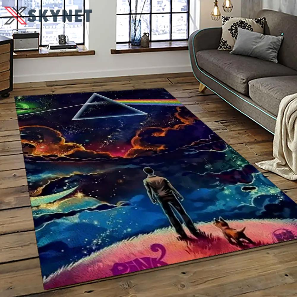 Band pink floyd music carpet rectangle area rug for living room bedroom decor pfo13 Rectangle Rug