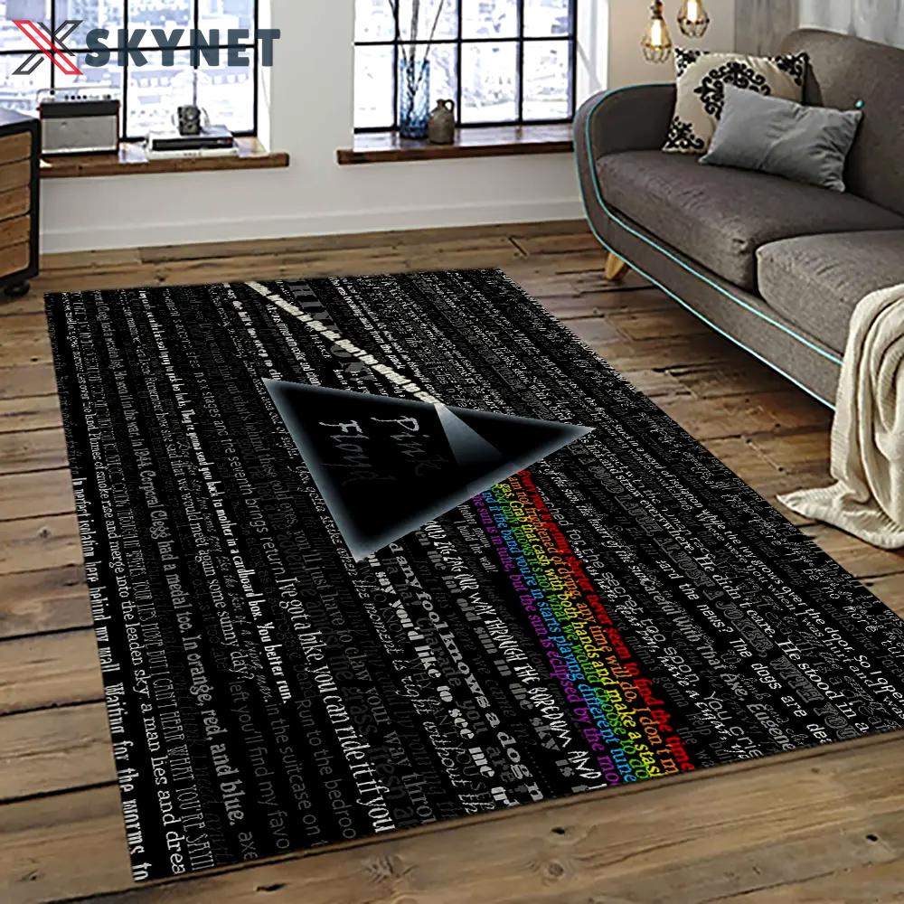 Band pink floyd music carpet rectangle area rug for living room bedroom decor pfo6 Rectangle Rug