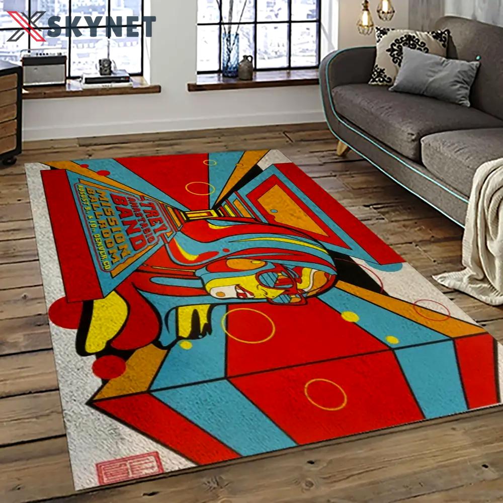Band trey anastasio music concert music carpet rectangle area rug ta12 Rectangle Rug