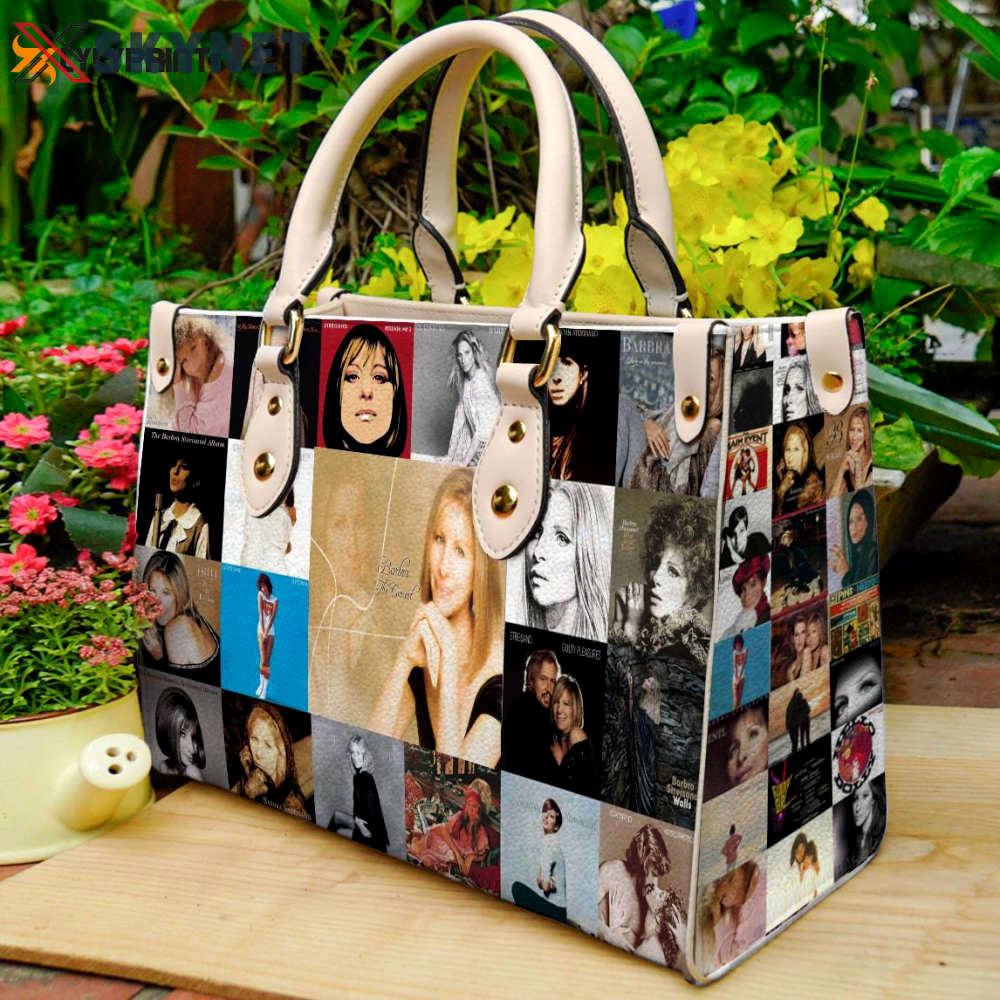 Barbra streisand 1 leather handbag gift for women 625 Women Leather Hand Bag