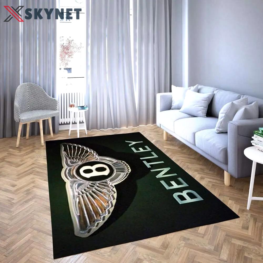 Bently logo area rug creative living room carpet rug regtangle carpet floor decor home decor Rectangle Rug