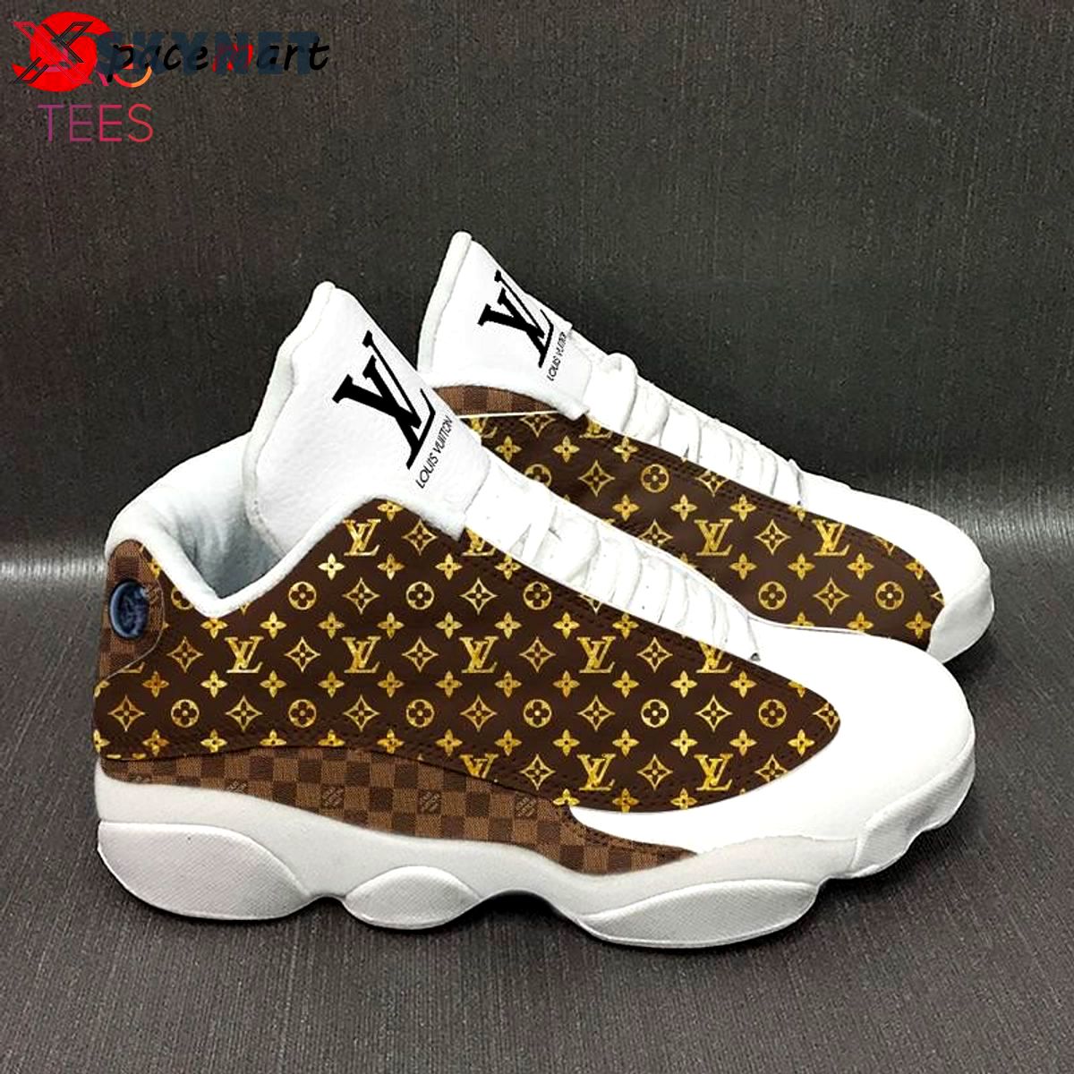 Best air jordan 13 mix louis vuitton limited edition sneaker shoes Air Jordan 13