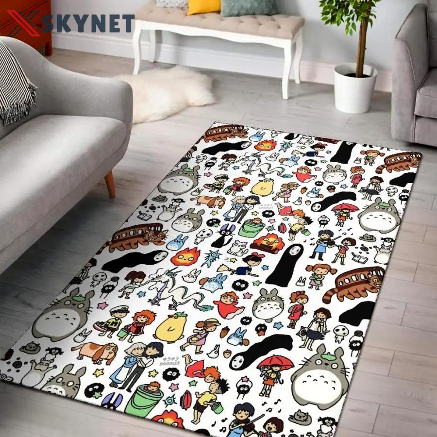 Bicycle pattern print area rug living room rug home decor Rectangle Rug