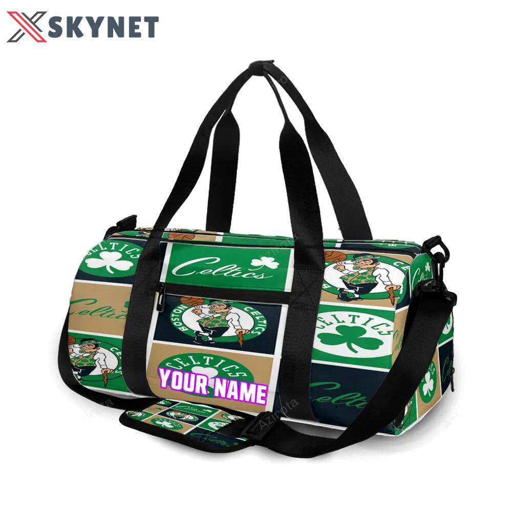 Boston celtics 7 personalized name travel bag gym bag 449 Travel Bag