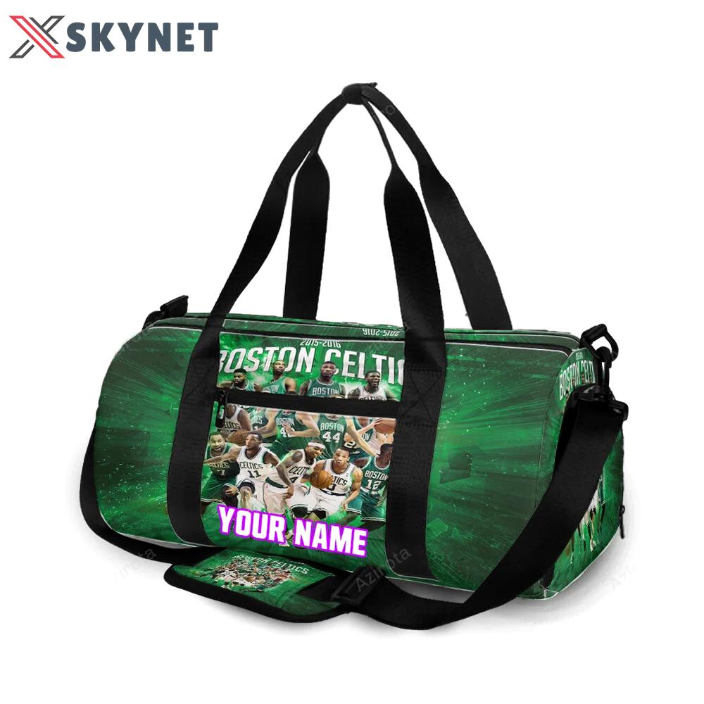 Boston celtics all players green personalized name travel bag gym bag 101 Travel Bag