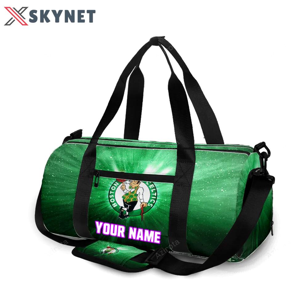 Boston celtics galaxy green personalized name travel bag gym bag 1938 Travel Bag