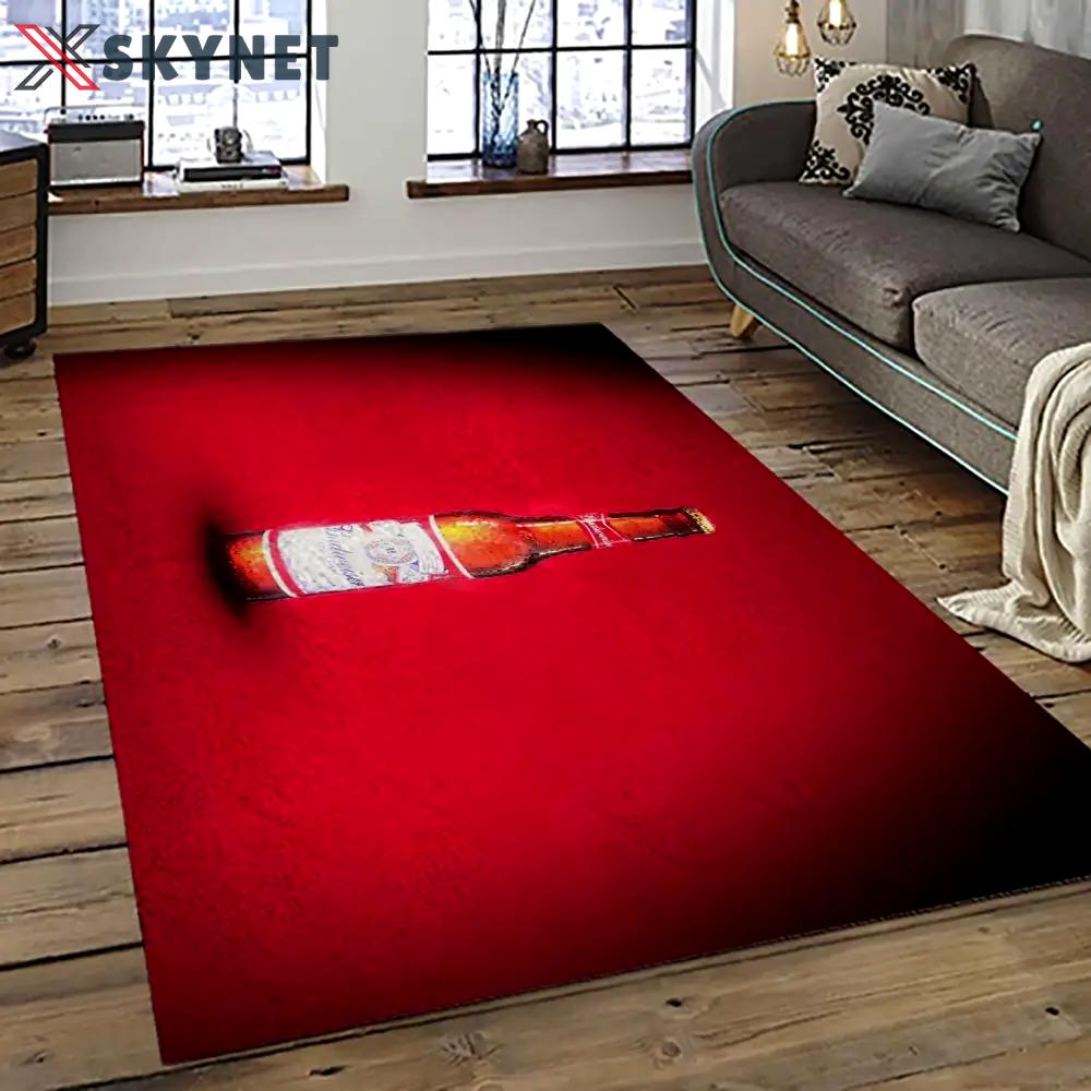 Budweiser american style beer retangle carpet area rug home decor gift best present for friends bw18 Rectangle Rug