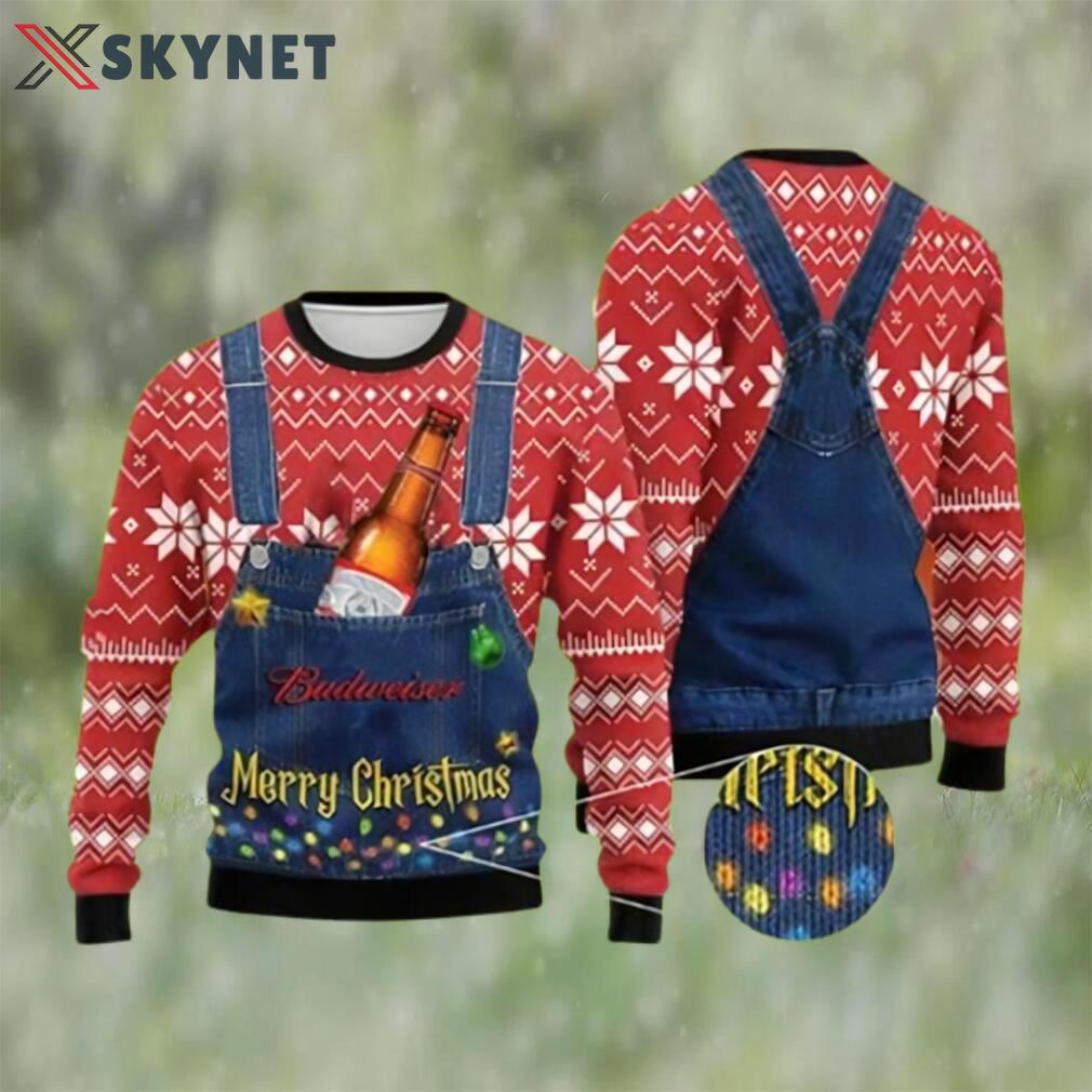 Budweises ugly christmas ugly sweater gift for christmas Christmas Ugly Sweater
