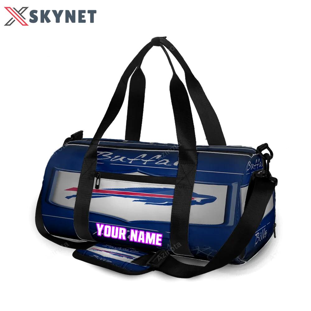 Buffalo bills logo v21 personalized name travel bag gym bag 25 Travel Bag