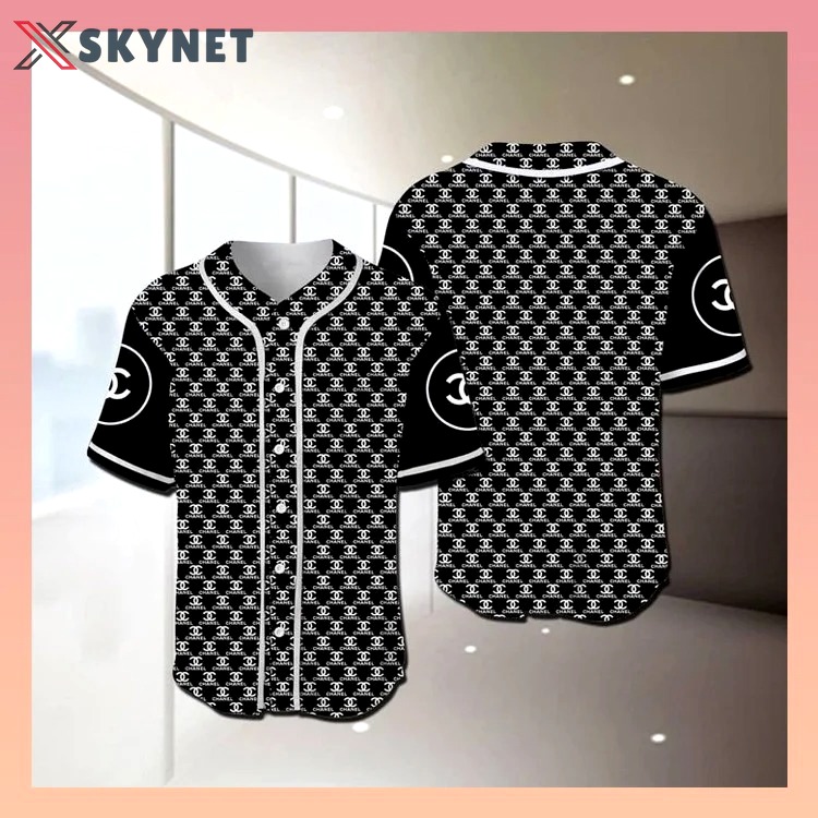 Chanel baseball jersey shirt luxury clothing clothes sport for men women hot 2023 Baseball Jersey Shirt
