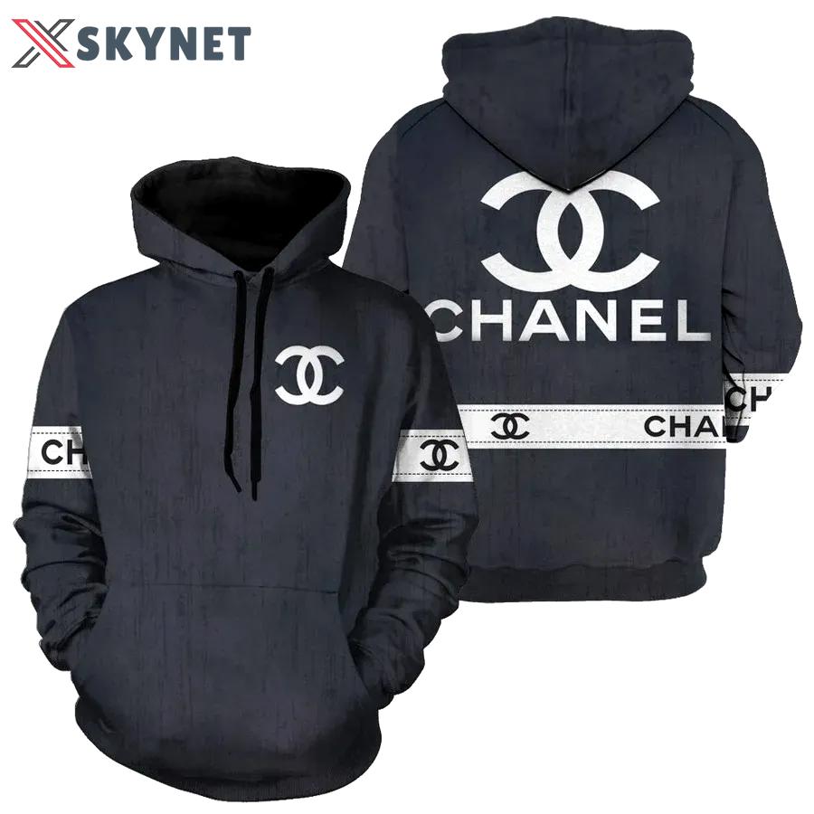 Chanel unisex hoodie for men women luxury brand clothing clothes outfit Hoodie 3D