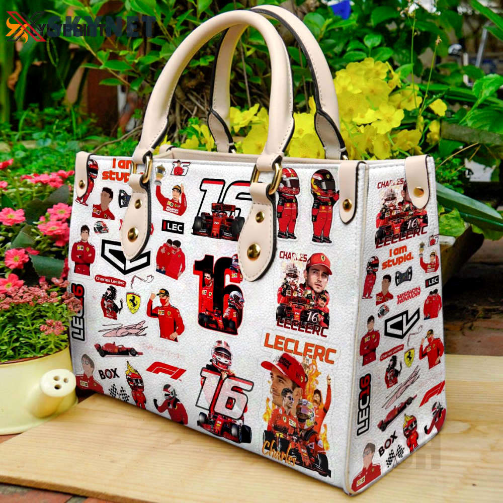 Charles leclerc leather handbag gift for women 331 Women Leather Hand Bag