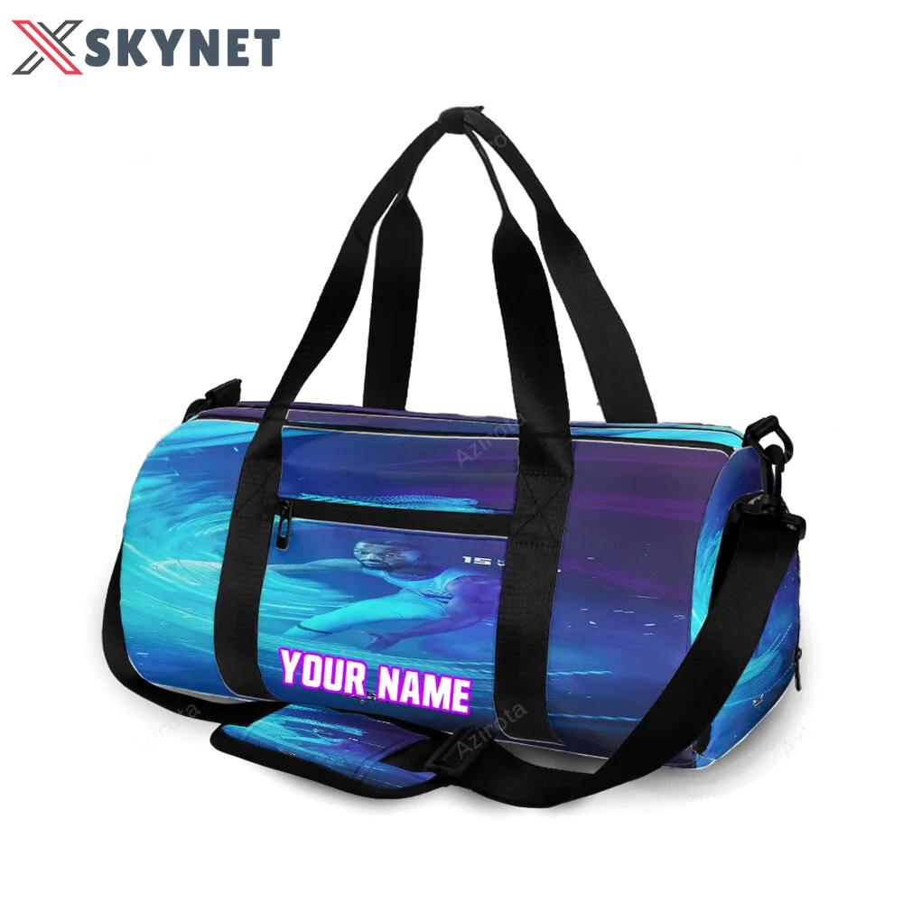 Charlotte hornets kemba walker2 personalized name travel bag gym bag 1647 Travel Bag