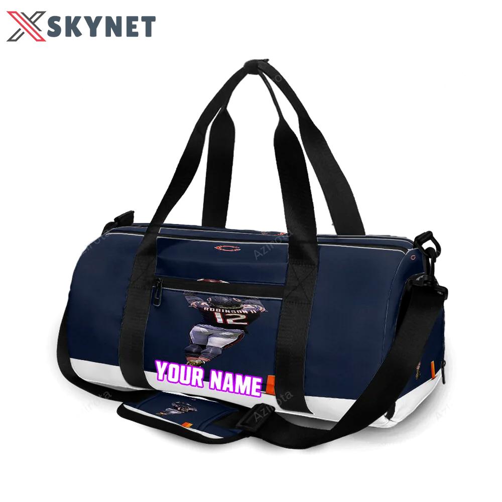 Chicago bears allen robinson1 personalized name travel bag gym bag 1411 Travel Bag