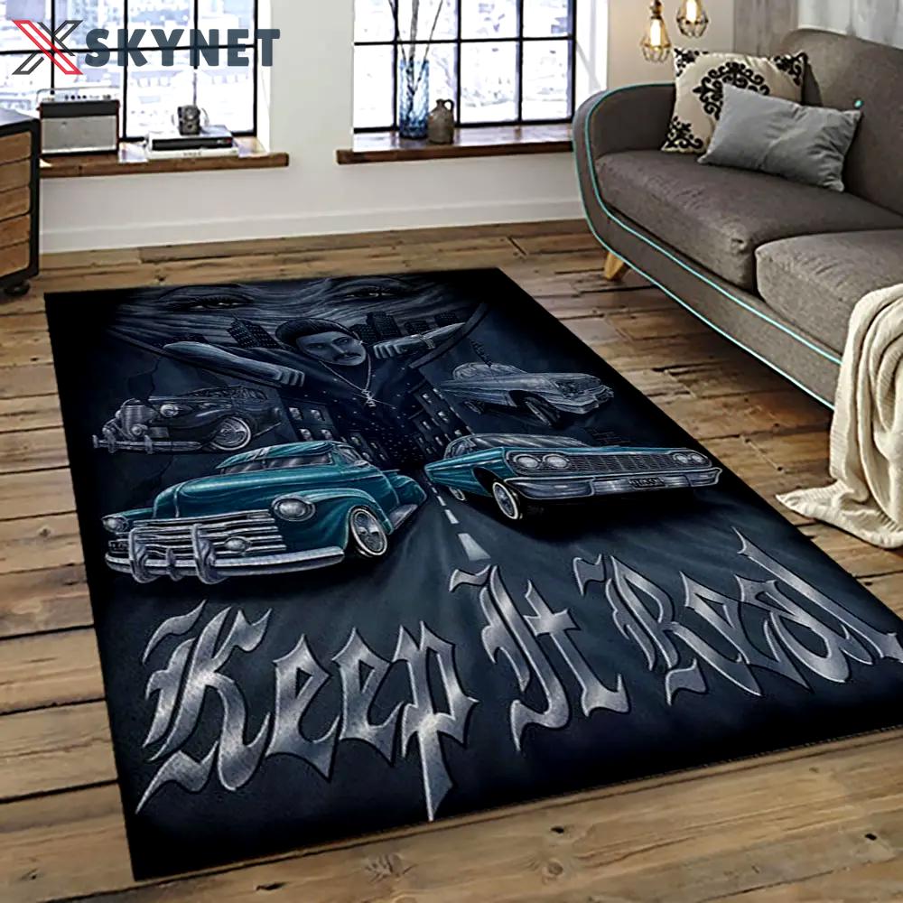 Chicano cholo style living room retangle carpet area rug home decor room decor gift for friends cc17 Rectangle Rug