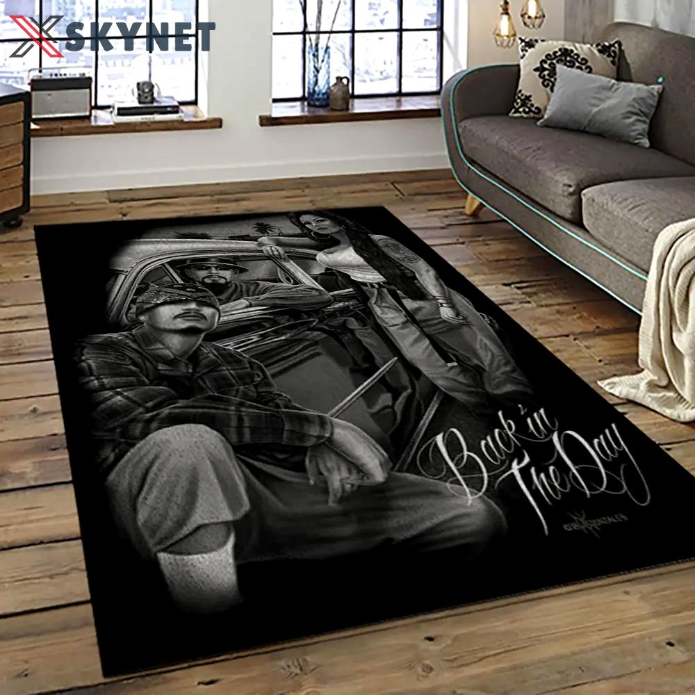 Chicano cholo style living room retangle carpet area rug home decor room decor gift for friends cc19 Rectangle Rug
