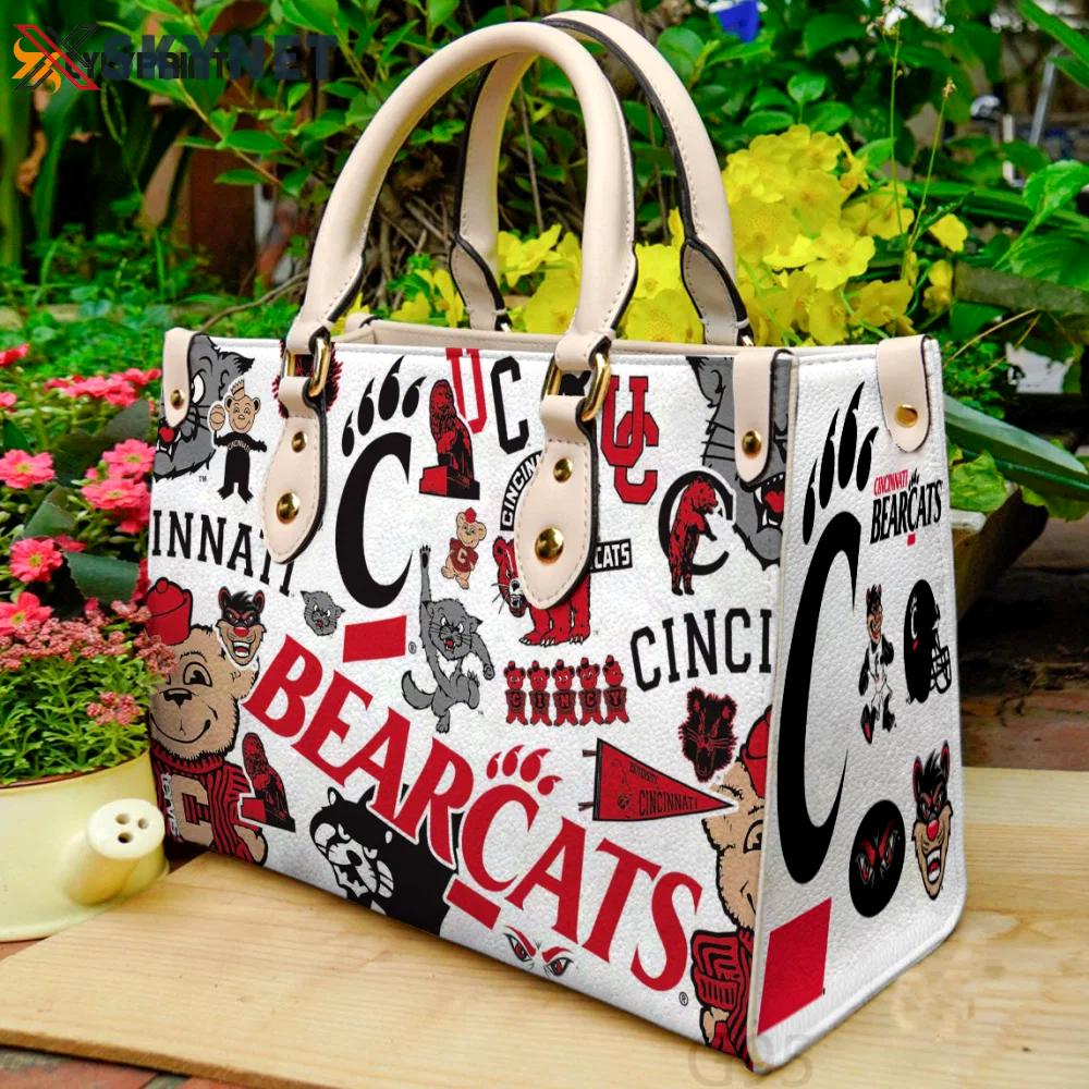 Cincinnati bearcats a1 leather bag g95 1581 Women Leather Hand Bag