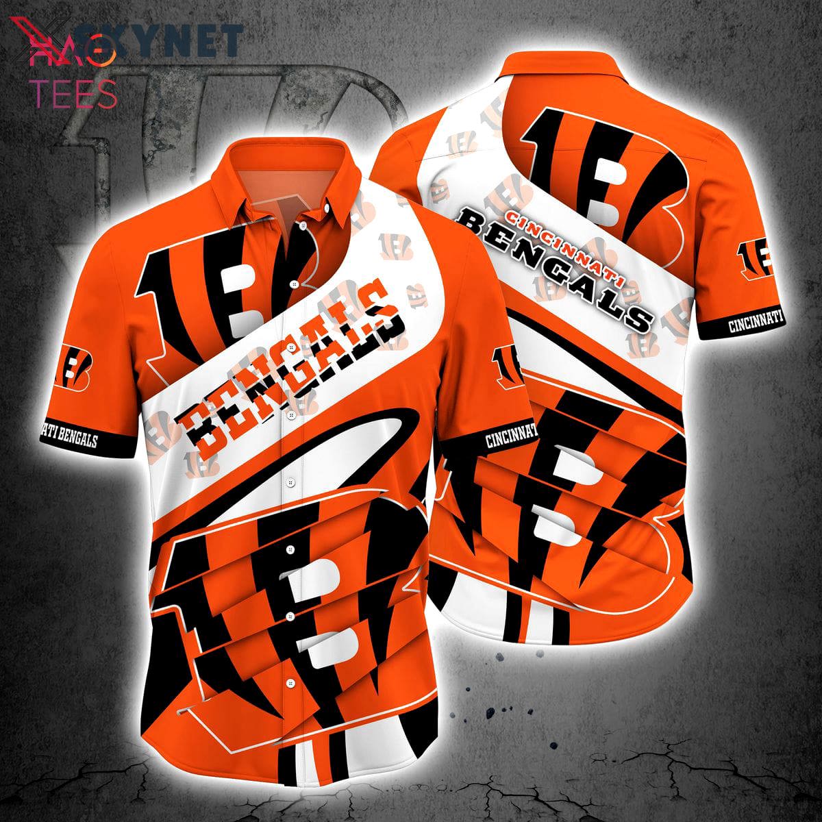 Cincinnati bengals nfl hawaiian shirt for new season button up shirt Hawaii Shirt