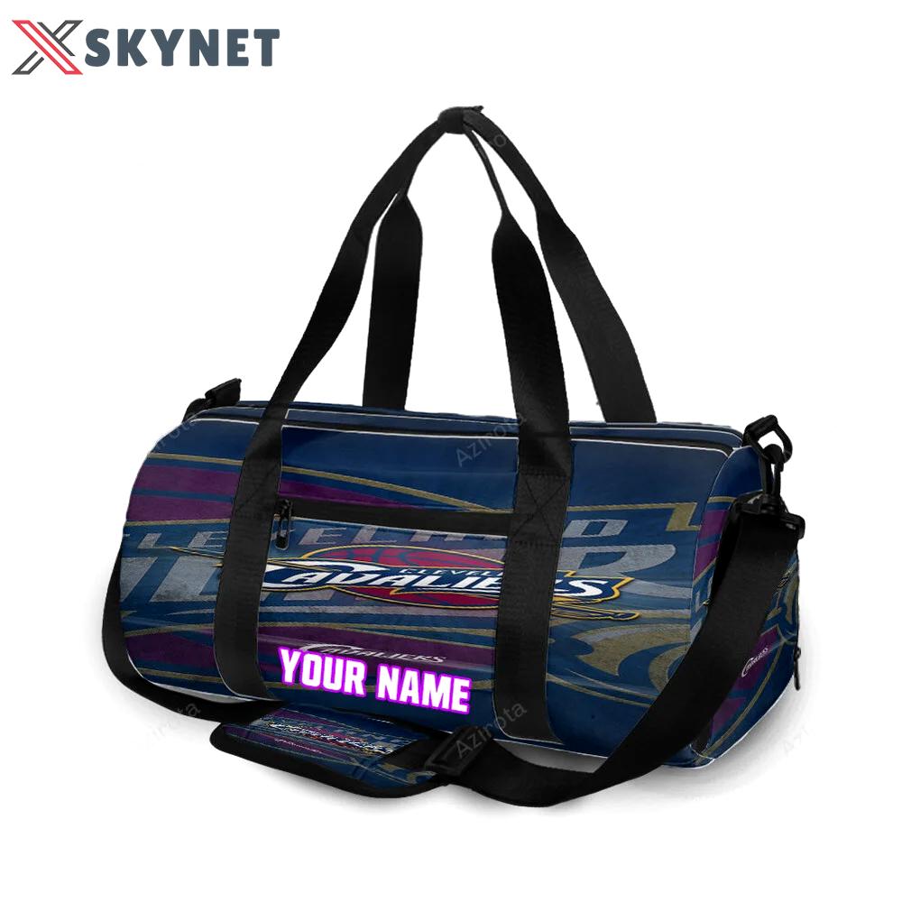 Cleveland cavaliers logo6 personalized name travel bag gym bag 248 Travel Bag