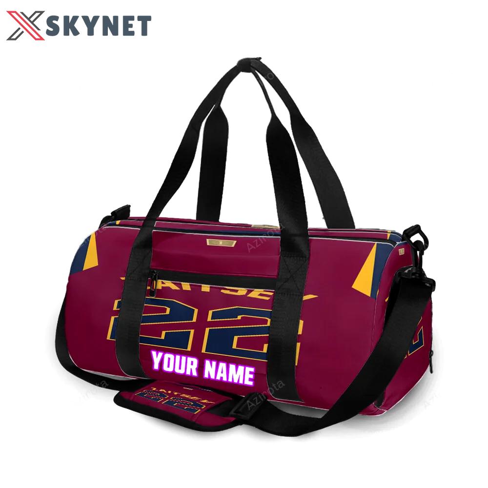 Cleveland cavaliers zaitsev 22 personalized name travel bag gym bag 1620 Travel Bag