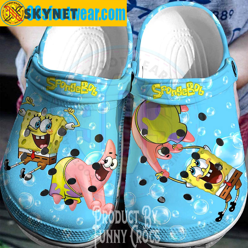 Crocs outfit - 3d spongebob crocs slippers – spongebob squarepants television series clogs - 2 Crocs Outfit