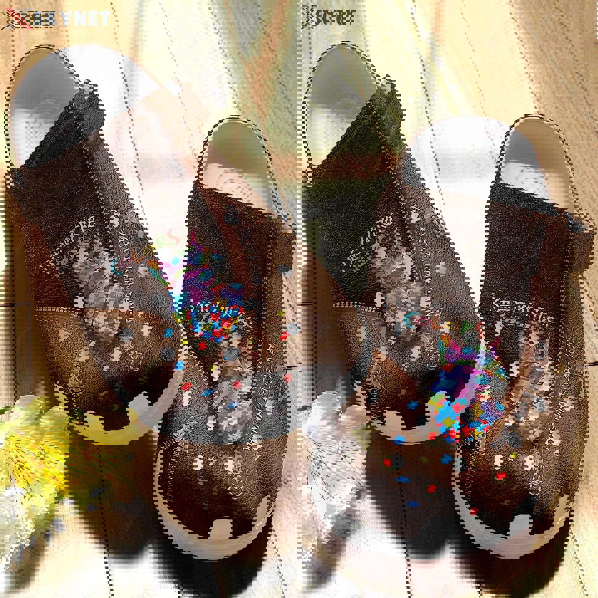 Crocs outfit - autism awareness crocs cute cat i see your true colors crocband clog shoes for men women - 66 Crocs Outfit