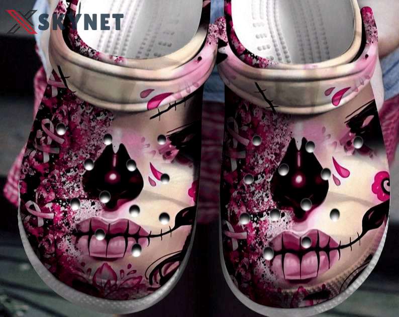 Crocs outfit - breast cancer awareness horror lips crocs crocband clog shoes - 294 Crocs Outfit