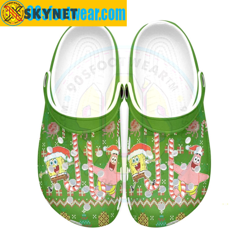 Crocs outfit - christmas holiday spongebob and patrick crocs – spongebob squarepants clogs - 377 Crocs Outfit