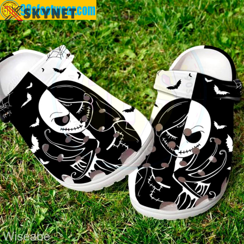 Crocs outfit - disney halloween crocs jack skellington and sally black white classic clog - 601 Crocs Outfit