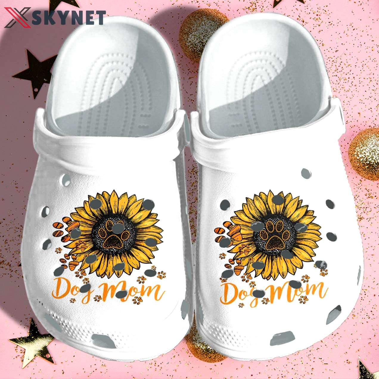 Crocs outfit - dog mom sunflower dog lover mother’s day crocs crocband clog shoes - 629 Crocs Outfit