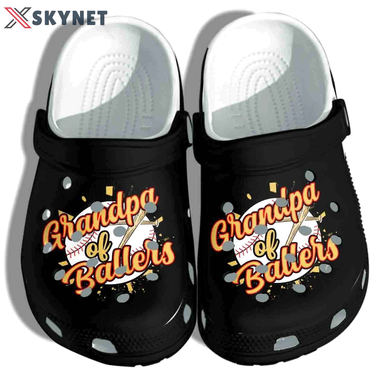 Crocs outfit - grandpa of ballers cool baseball lover crocs crocband clogs - 781 Crocs Outfit