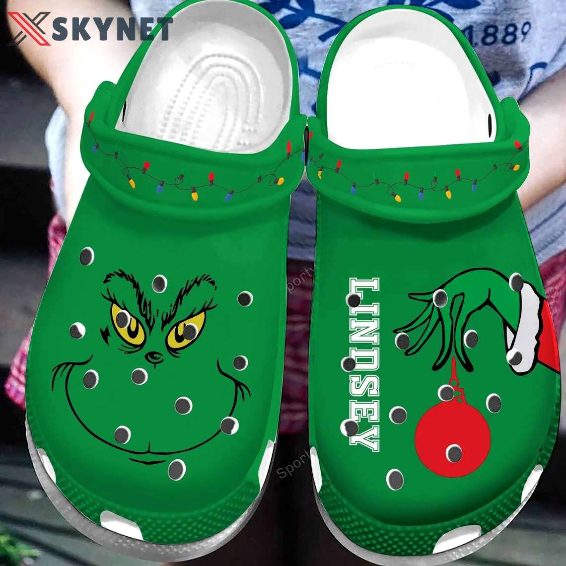 Crocs outfit - grinch christmas ball custom name crocs clogs crocband shoes - 791 Crocs Outfit