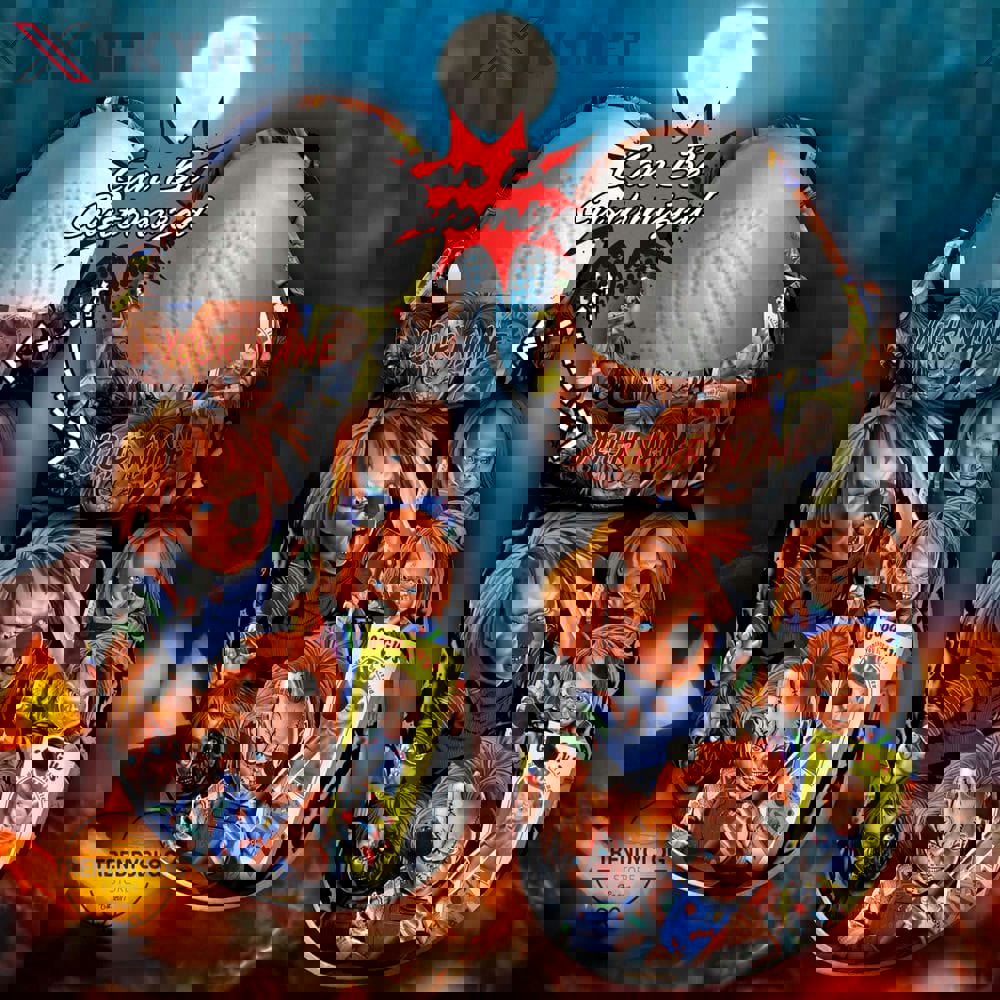 Crocs outfit - halloween crocs personalized chucky horror characters clogs crocband shoes - 879 Crocs Outfit