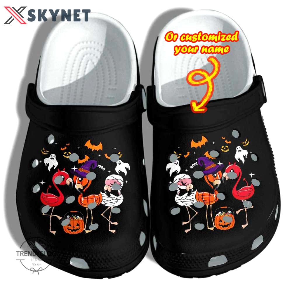 Crocs outfit - halloween crocs personalized flamingo witch ghost mummy clogs crocband shoes - 891 Crocs Outfit