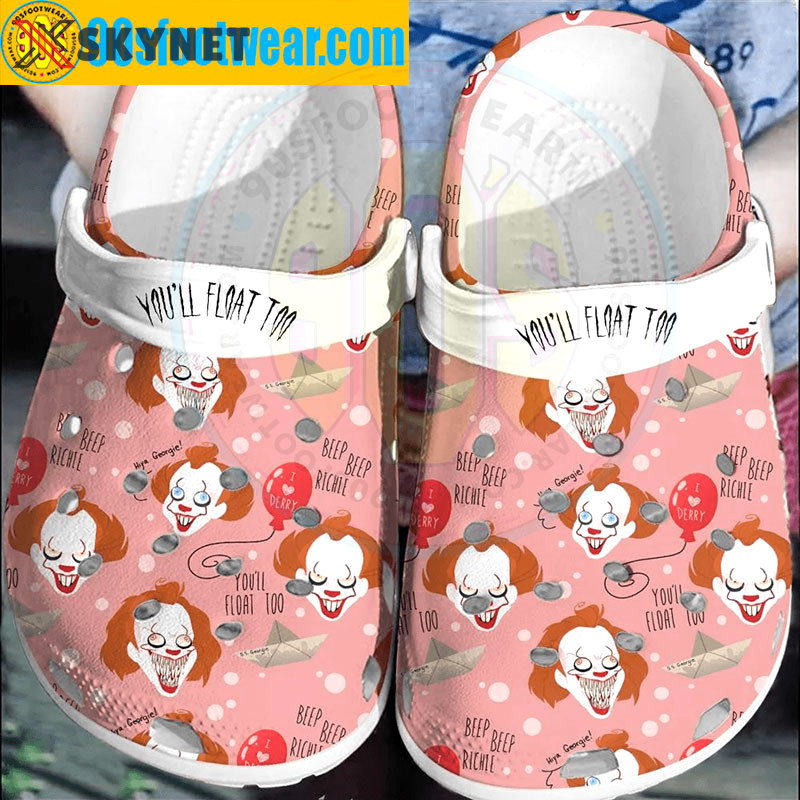Crocs outfit - halloween movie crocs pennywise you’ll float too classic clogs - 1092 Crocs Outfit