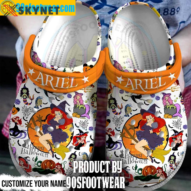 Crocs outfit - personalized disney halloween crocs mermaid classic clog - 1701 Crocs Outfit