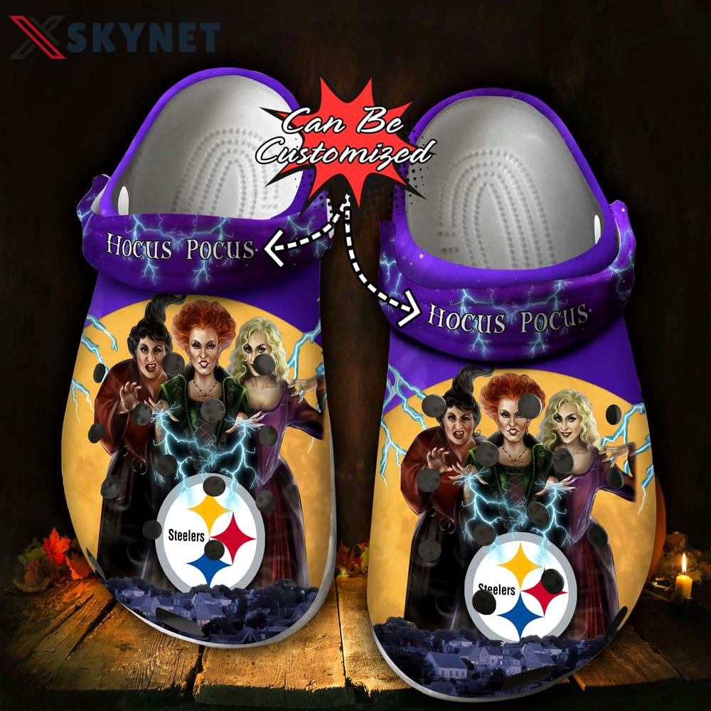 Crocs outfit - personalized pittsburgh steelers halloween movie hocus pocus crocs clogs crocband shoes - 1808 Crocs Outfit