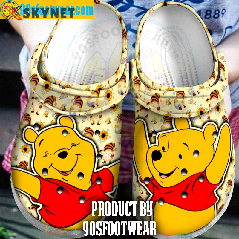 Crocs outfit - winnie the pooh crocs pooh and gnome floral disney classic clog shoes - 2270 Crocs Outfit