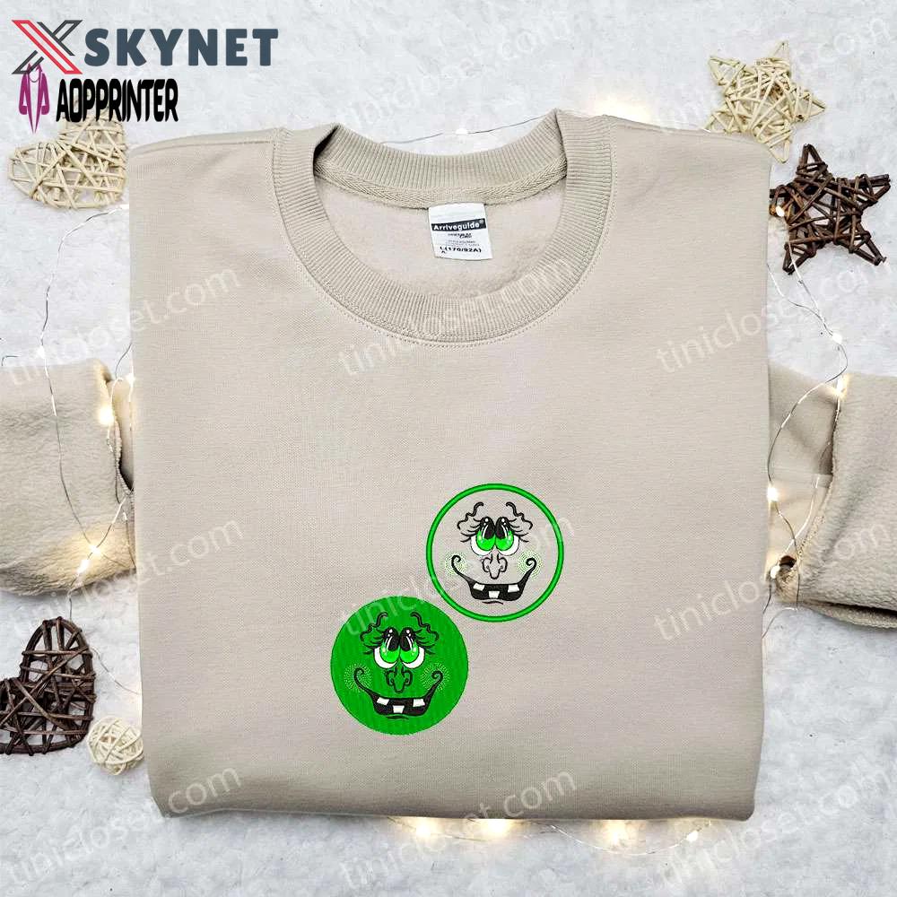 Custom smile logo embroidered shirt & sweatshirt: best family gift ideas Embroidered Shirt