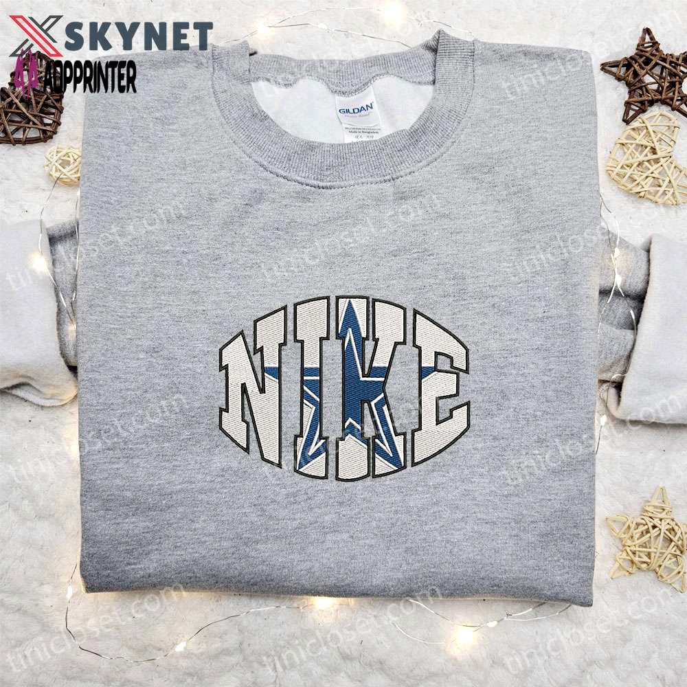 Dallas cowboys nike rugby shirt & nfl sports hoodie: best gift ideas for fans Embroidered Shirt