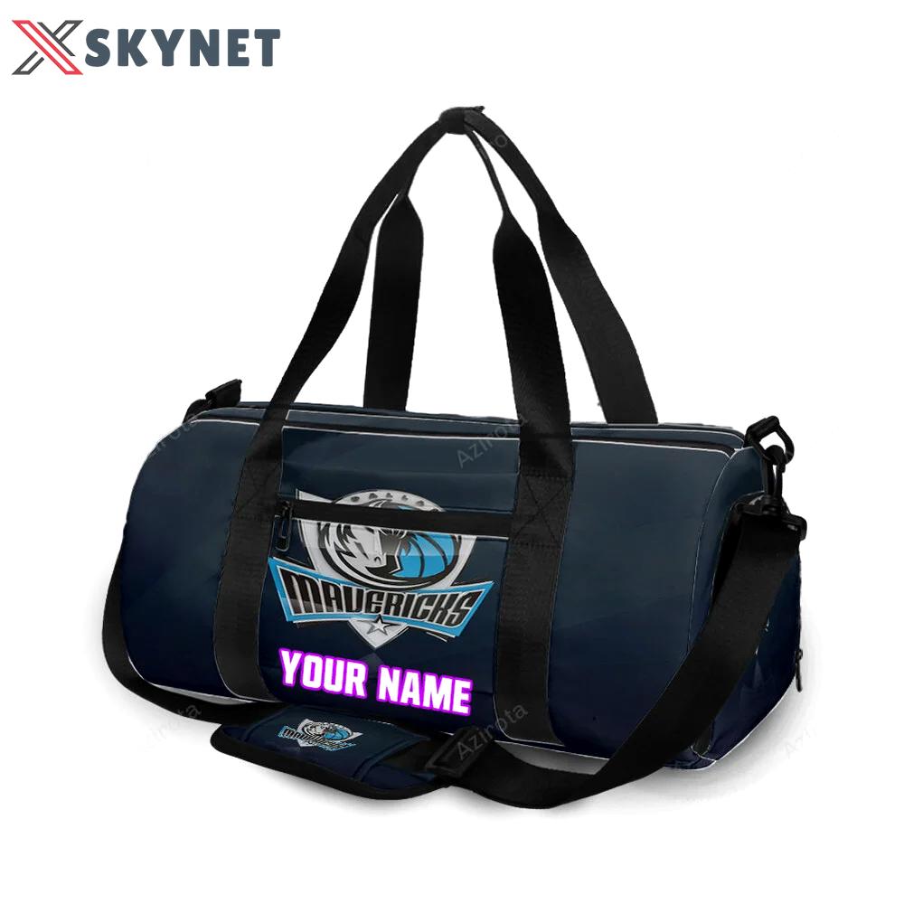 Dallas mavericks logo art 24 personalized name travel bag gym bag 1794 Travel Bag