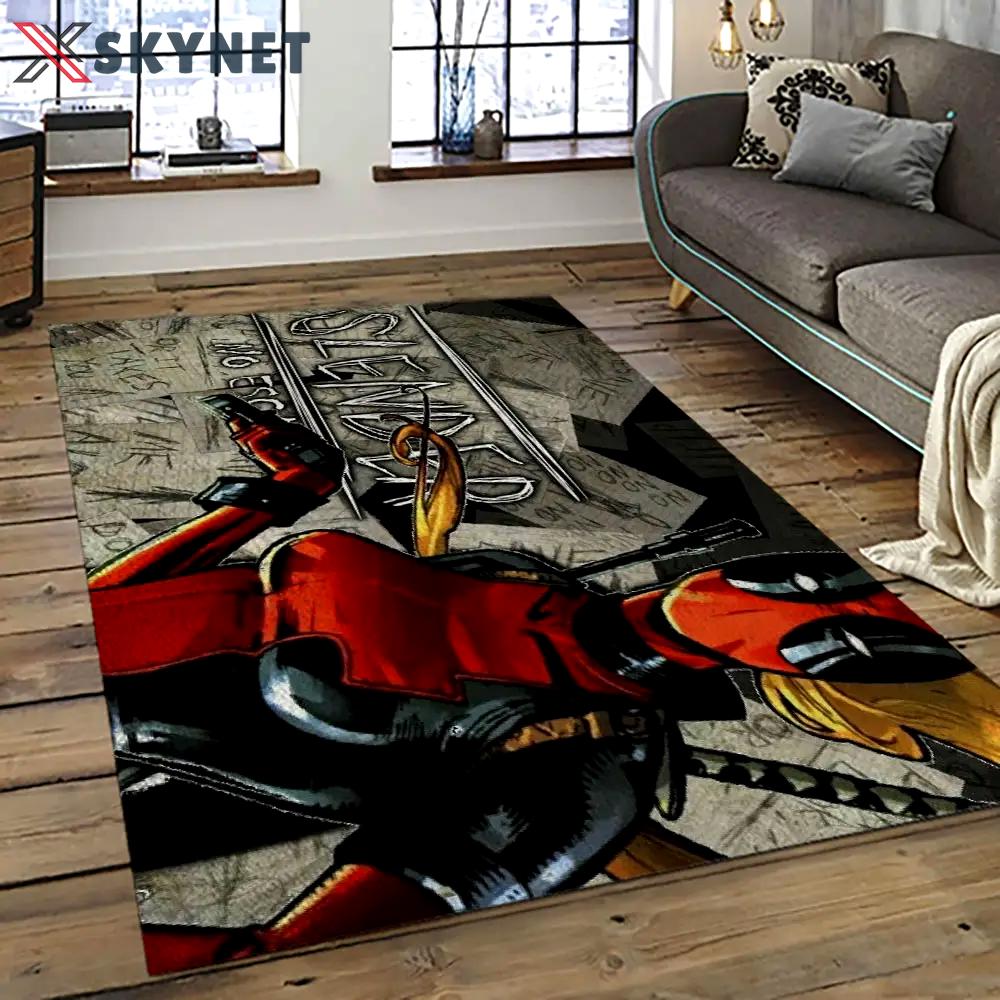Deadpool marvel movie retangle carpet area rug home decor best gift for fan and friends dp25 Rectangle Rug