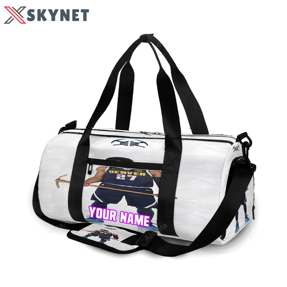 Denver nuggets jamal murray3 personalized name travel bag gym bag 1425 Travel Bag