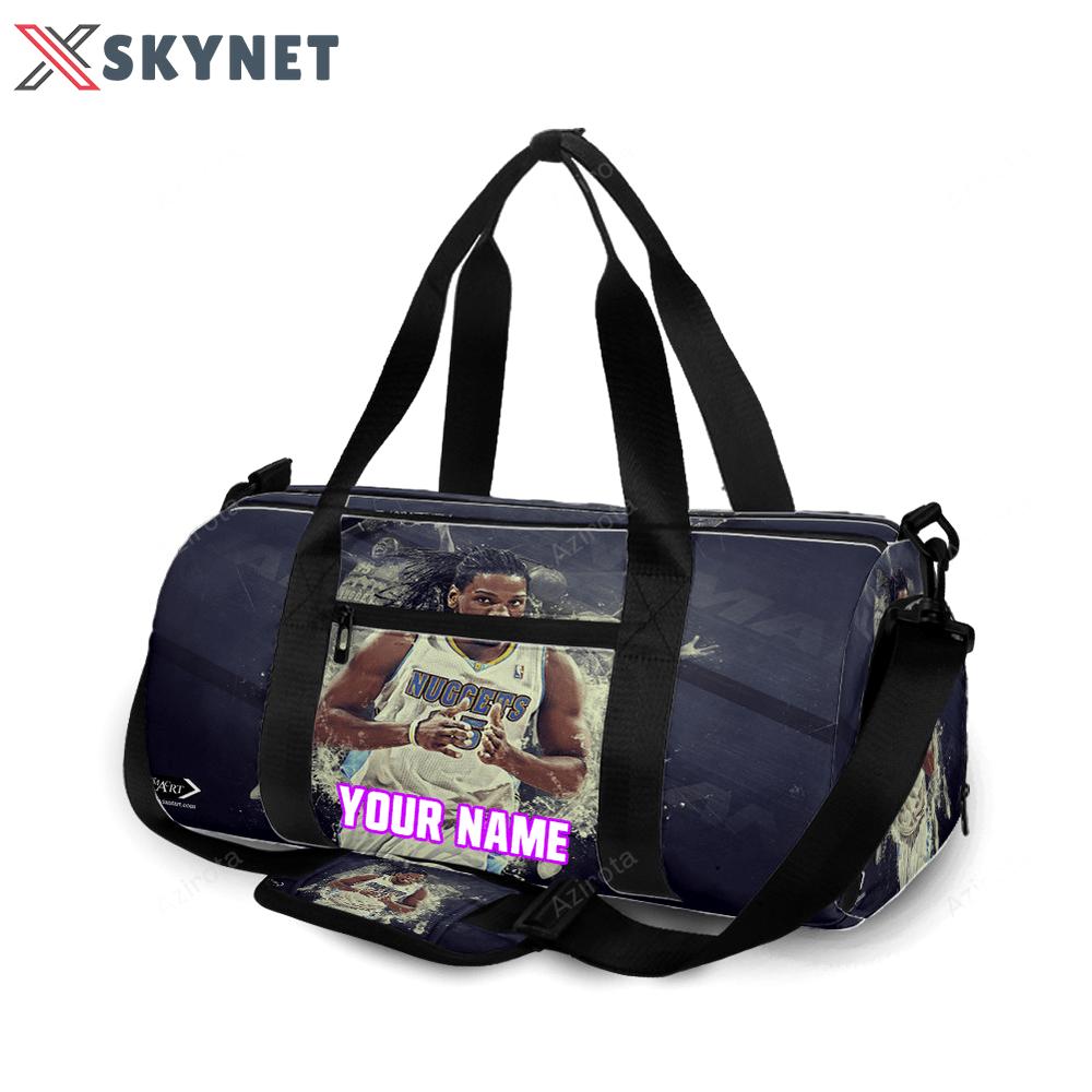 Denver nuggets kenneth faried3 personalized name travel bag gym bag 157 Travel Bag