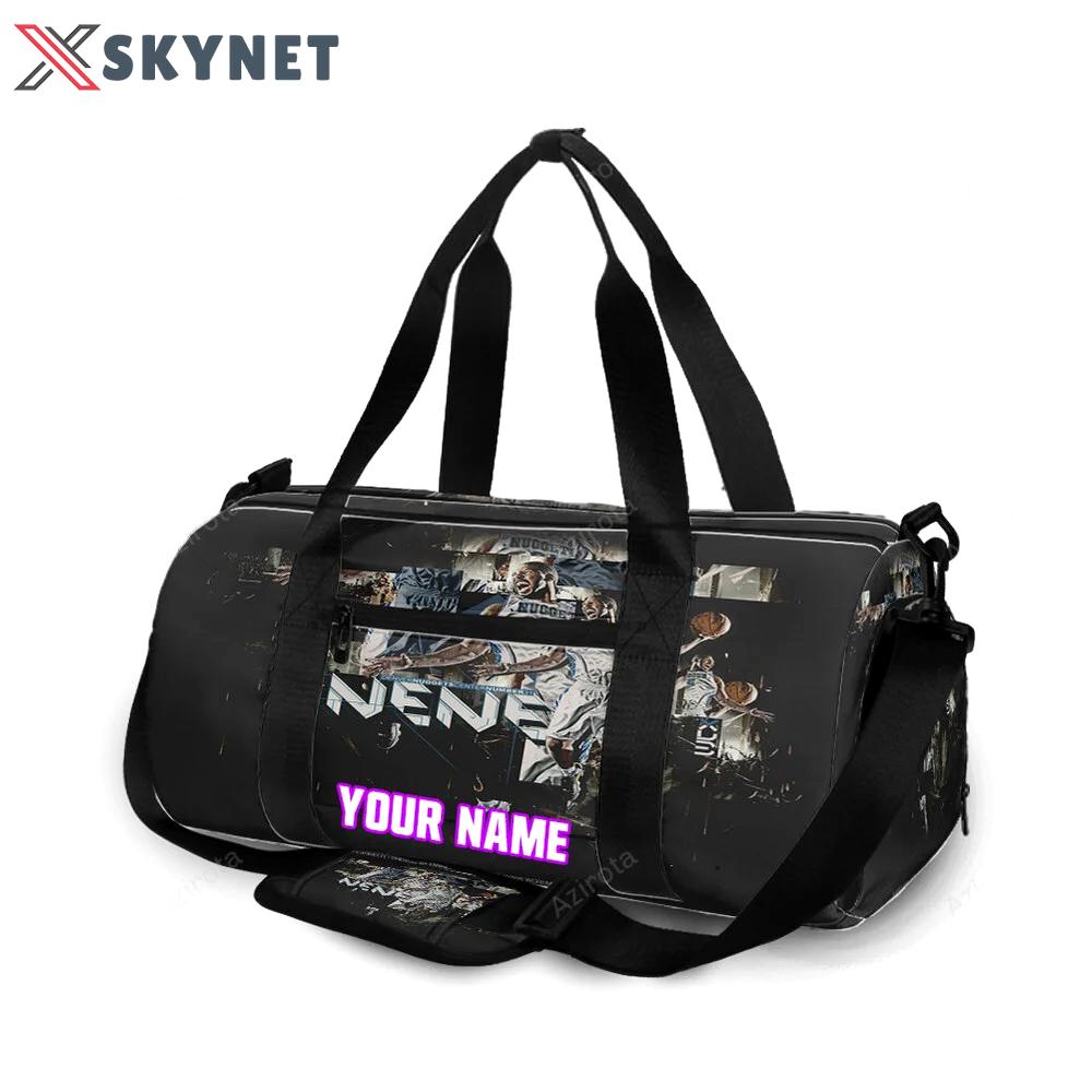 Denver nuggets nene1 personalized name travel bag gym bag 2150 Travel Bag