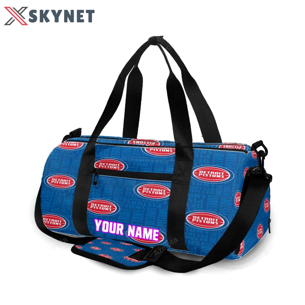 Detroit pistons7 personalized name travel bag gym bag 1698 Travel Bag